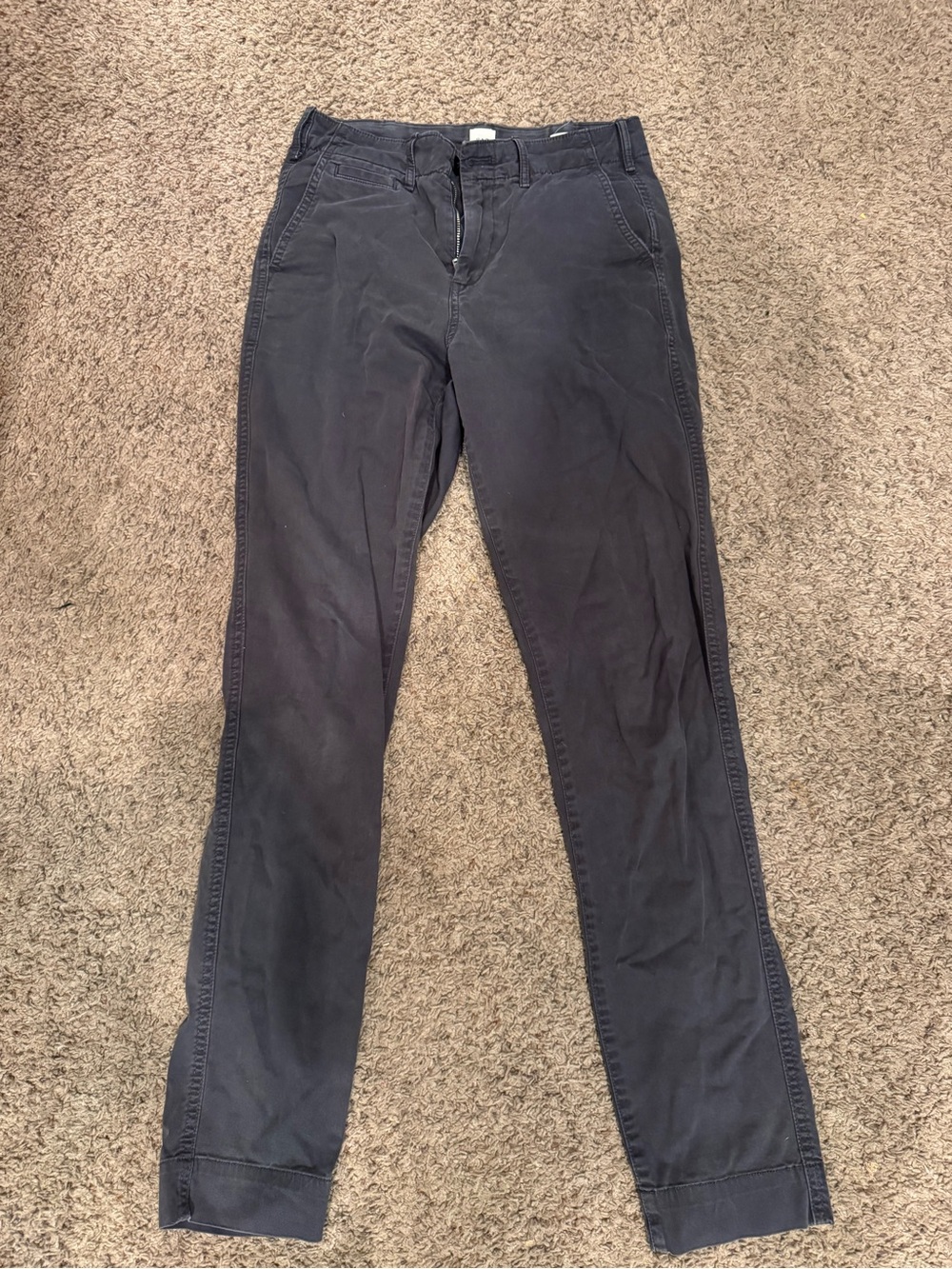 GAP Straight Leg Pants in Dark Navy
